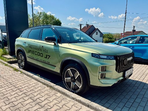 JAECOO J7 - zelená - 839 000 Kč