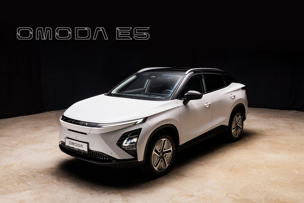 SUV vozidlo OMODA 5 EV